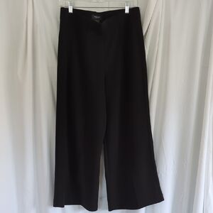 Classic Black Wide-Leg Pants — Jones New York